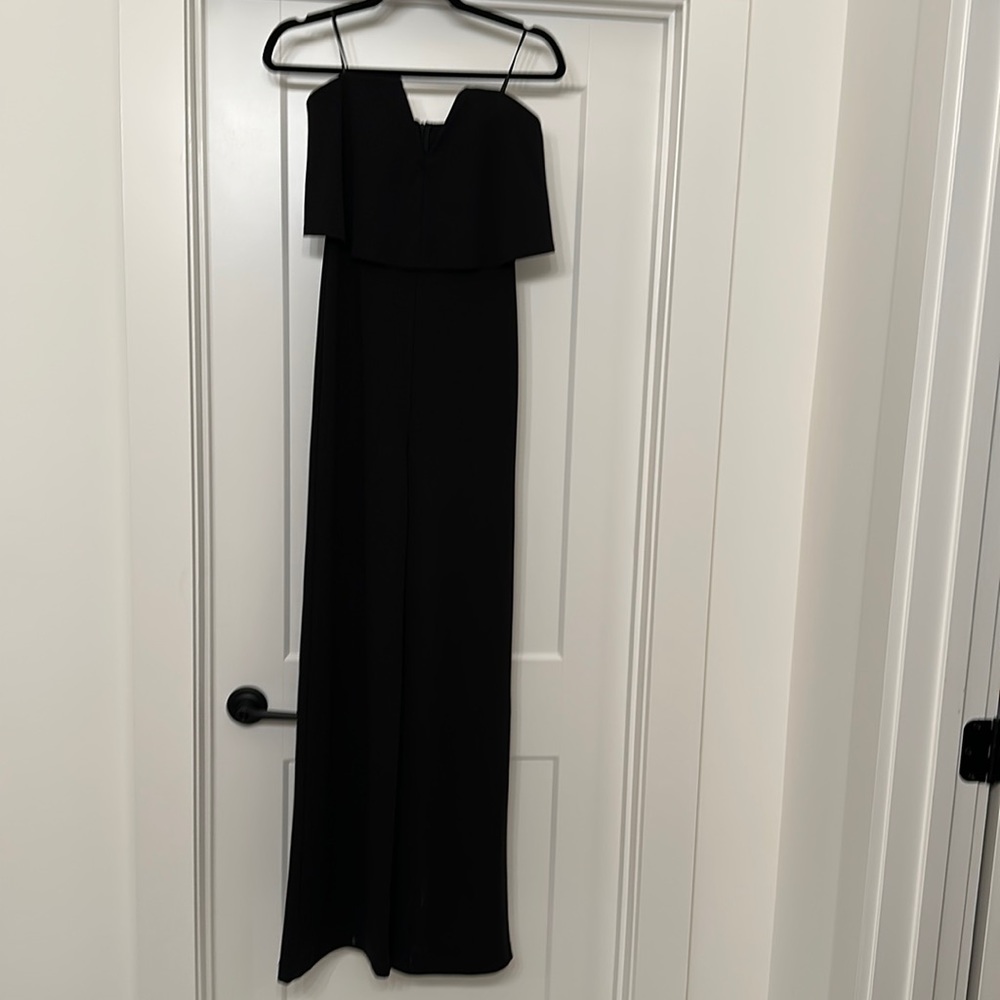 Power of Love Black Strapless Jumpsuit